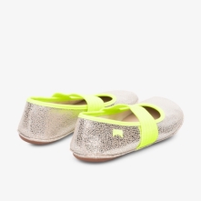 Camper Right Ballerinas Silver - Kids Singapore COLNYW-199